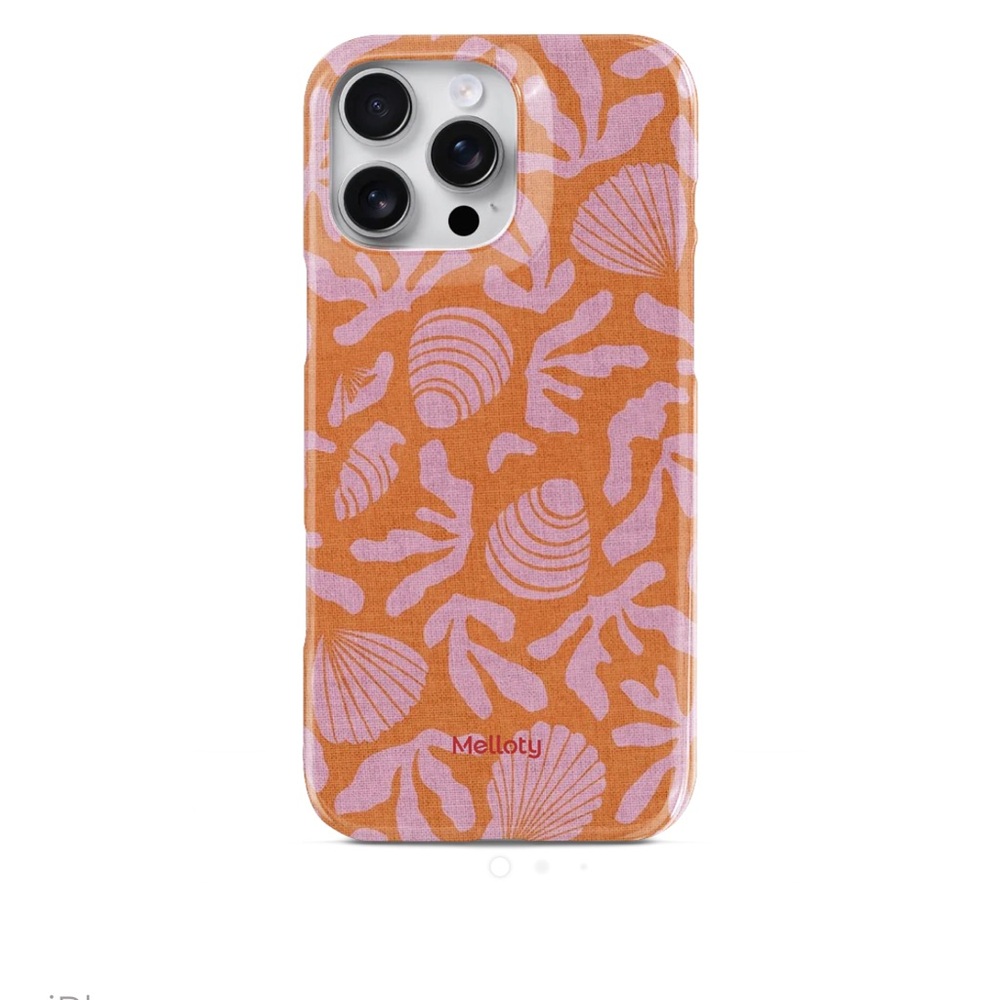 NWT-Melloty Snap IPhone 14 Pro Max Phone Case - Coral Whispers